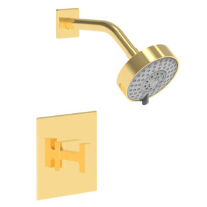 Phylrich CROI – Pressure Balance Shower Set – Lever Handle 255-22 – Polished Gold