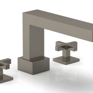 Phylrich CROI – Deck Tub Set – Cross Handles 255-40 – Pewter