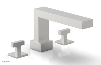 Phylrich CROI - Deck Tub Set - Lever Handles 255-41 - Satin Chrome
