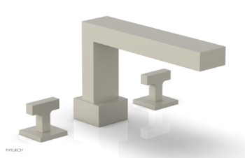 Phylrich CROI - Deck Tub Set - Lever Handles 255-41 - Burnished Nickel