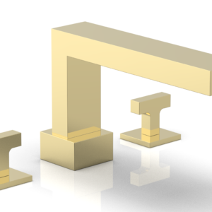 Phylrich CROI – Deck Tub Set – Lever Handles 255-41 – Polished Brass