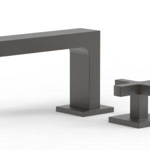 Phylrich CROI – Single Cross Handle Faucet – Low Spout 255L-04 – Oil Rubbed Bronze