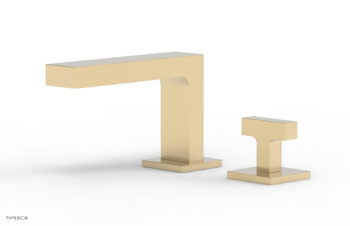 Phylrich CROI - Single Lever Handle Faucet - Low Spout 255L-05 - Satin Brass