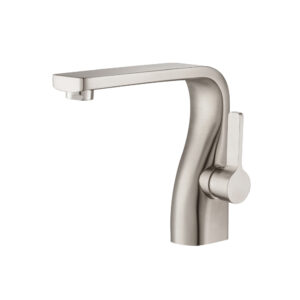 Isenberg Single Hole Bathroom Faucet In Brushed Nickel