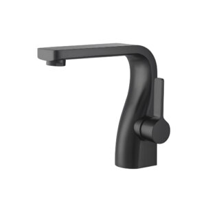 Isenberg Single Hole Bathroom Faucet In Matte Black