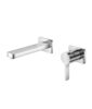 Isenberg Single Handle Wall Mounted Bathroom Faucet In Chrome