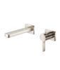 Isenberg Single Handle Wall Mounted Bathroom Faucet In Polished Nickel