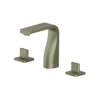 Isenberg Three Hole 8" Widespread Two Handle Bathroom Faucet In Brushed Nickel - Image 13