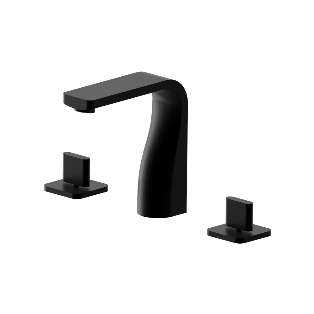 Isenberg Three Hole 8" Widespread Two Handle Bathroom Faucet In Brushed Nickel - Image 9