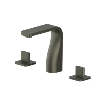 Isenberg Three Hole 8" Widespread Two Handle Bathroom Faucet In Brushed Nickel - Image 5