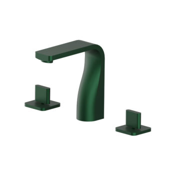 Isenberg Three Hole 8" Widespread Two Handle Bathroom Faucet In Brushed Nickel - Image 11