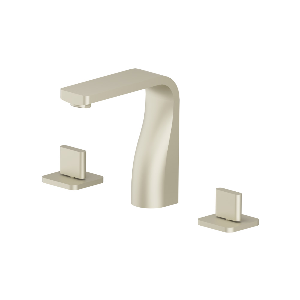 Isenberg Three Hole 8" Widespread Two Handle Bathroom Faucet In Brushed Nickel - Image 18