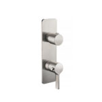 Flusso Trim For Thermostatic Valve In Brushed Nickel