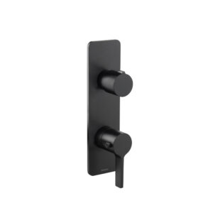 Isenberg Trim For Thermostatic Valve In Matte Black