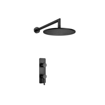 Isenberg Single Output Shower Set With Shower Head And Arm In Brushed Bronze - Image 4