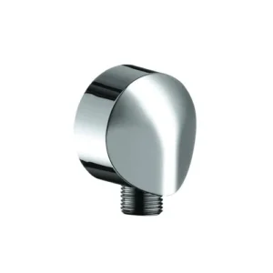 Hansgrohe FixFit Wall Outlet with Check Valves in Chrome