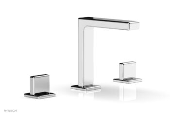 Phylrich MIX Widespread Faucet - Blade Handle 6-3/4" Height 290-01 - Polished Chrome