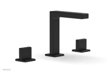 Phylrich MIX Widespread Faucet - Blade Handle 6-3/4" Height 290-01 - Matte Black