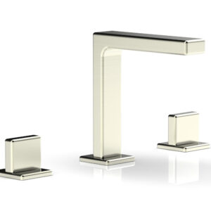Phylrich MIX Widespread Faucet – Blade Handle 6-3/4″ Height 290-01 – Satin Nickel