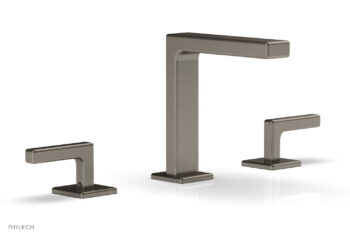 Phylrich MIX Widespread Faucet - Lever Handles 6-3/4" Height 290-02 - Pewter