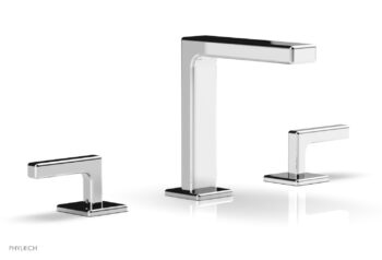 Phylrich MIX Widespread Faucet - Lever Handles 6-3/4" Height 290-02 - Polished Chrome