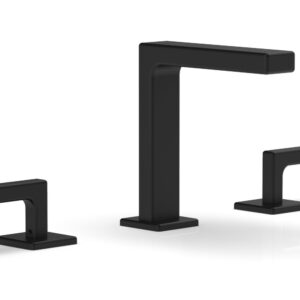 Phylrich MIX Widespread Faucet – Lever Handles 6-3/4″ Height 290-02 – Matte Black
