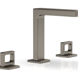 Phylrich MIX Widespread Faucet – Ring Handles 6-3/4″ Height 290-03 – Pewter
