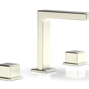 Phylrich MIX Widespread Faucet – Cube Handles 6-3/4″ Height 290-04 – Satin Nickel