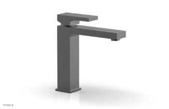 Phylrich MIX Single Hole Lavatory Faucet, Blade Handle 290-06 - Gun Metal