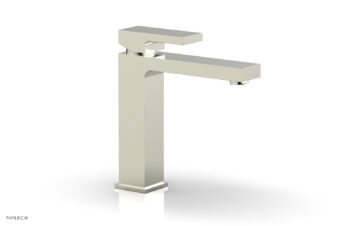 Phylrich MIX Single Hole Lavatory Faucet, Blade Handle 290-06 - Satin Nickel