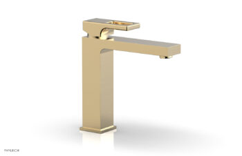 Phylrich MIX Single Hole Lavatory Faucet, Ring Handle 290-07 - Satin Brass
