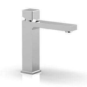 Phylrich MIX Single Hole Lavatory Faucet, Cube Handle 290-08 – Polished Chrome