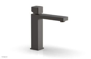 Phylrich MIX Single Hole Lavatory Faucet, Cube Handle 290-08 - Oil Rubbed Bronze