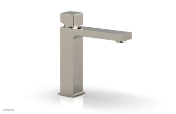 Phylrich MIX Single Hole Lavatory Faucet, Cube Handle 290-08 - Polished Nickel