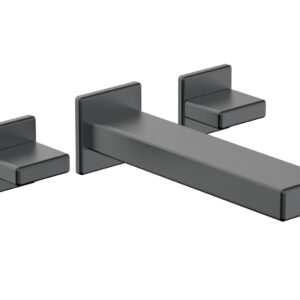 Phylrich MIX Wall Lavatory Set – Blade Handles 290-11 – Gun Metal