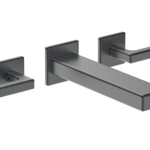 Phylrich MIX Wall Lavatory Set – Lever Handles 290-12 – Gun Metal