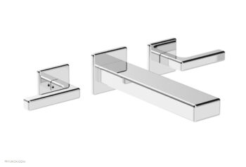 Phylrich MIX Wall Lavatory Set - Lever Handles 290-12 - Polished Chrome