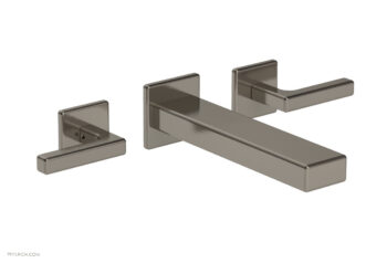 Phylrich MIX Wall Lavatory Set - Lever Handles 290-12 - Pewter