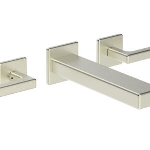 Phylrich MIX Wall Lavatory Set – Lever Handles 290-12 – Satin Nickel