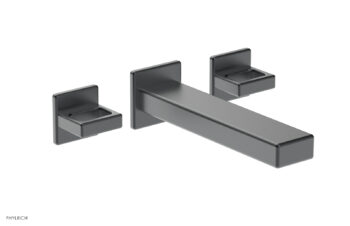 Phylrich MIX Wall Lavatory Set - Ring Handles 290-13 - Gun Metal