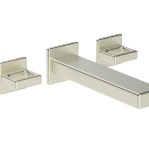 Phylrich MIX Wall Lavatory Set – Ring Handles 290-13 – Satin Nickel