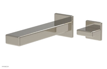 Phylrich MIX - Single Handle Wall Lavatory Set - Blade Handle 290-17 - Polished Nickel