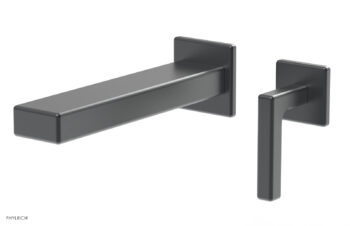 Phylrich MIX - Single Handle Wall Lavatory Set - Lever Handle 290-18 - Gun Metal
