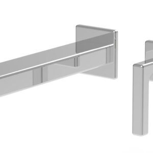 Phylrich MIX – Single Handle Wall Lavatory Set – Lever Handle 290-18 – Polished Chrome