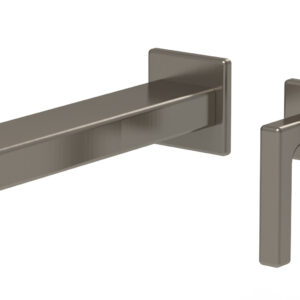 Phylrich MIX – Single Handle Wall Lavatory Set – Lever Handle 290-18 – Pewter