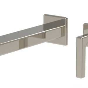 Phylrich MIX – Single Handle Wall Lavatory Set – Lever Handle 290-18 – Polished Nickel