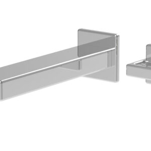 Phylrich MIX – Single Handle Wall Lavatory Set – Ring Handle 290-19 – Polished Chrome