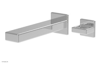 Phylrich MIX - Single Handle Wall Lavatory Set - Ring Handle 290-19 - Polished Chrome