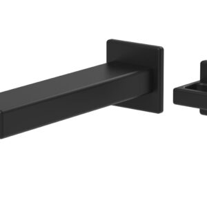 Phylrich MIX – Single Handle Wall Lavatory Set – Ring Handle 290-19 – Matte Black