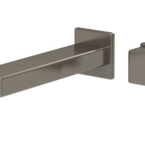 Phylrich MIX – Single Handle Wall Lavatory Set – Cube Handle 290-20 – Pewter